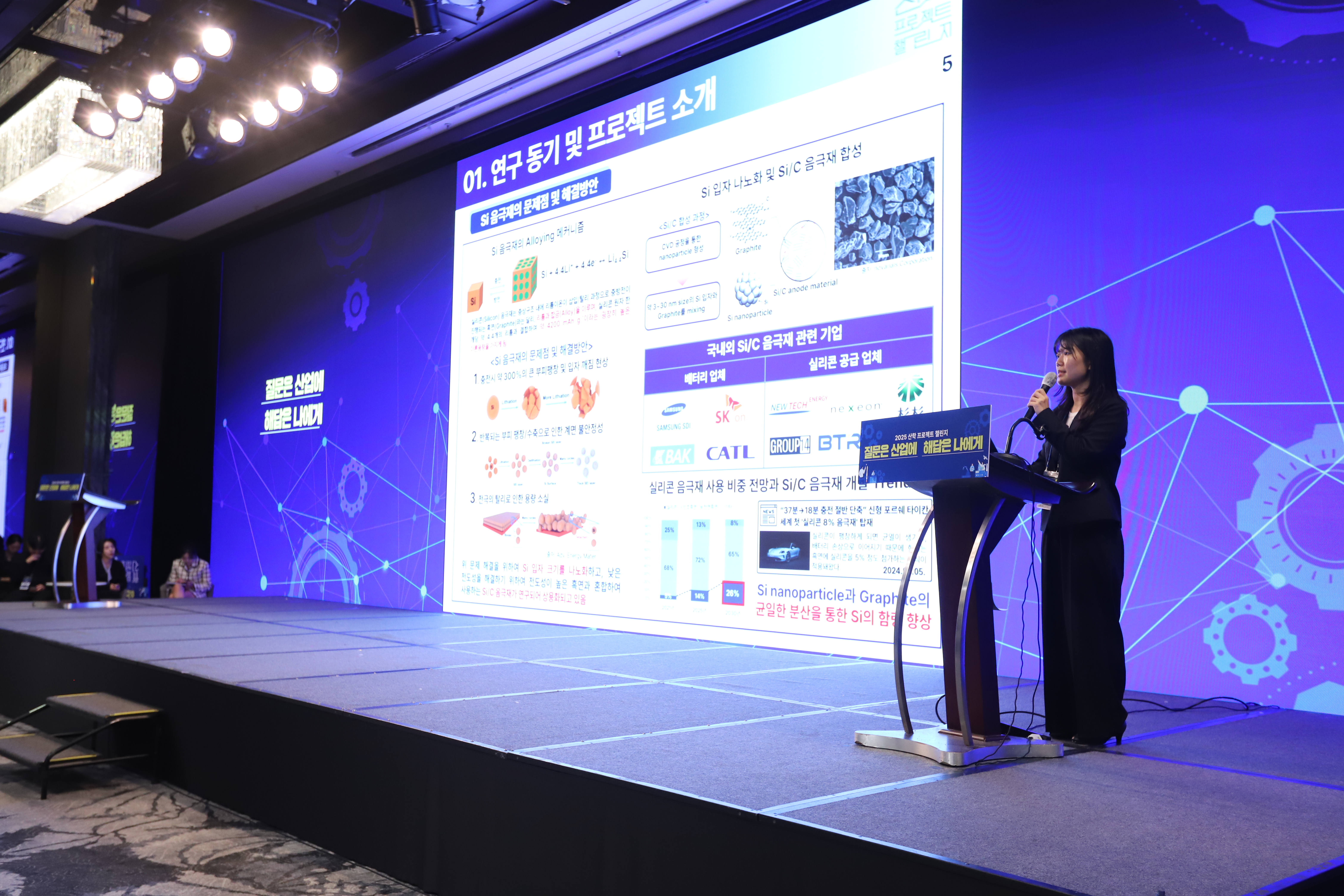 2025 산학 프로젝트 챌린지 시상식 - 우수사례 발표 [AECL Battery Team]